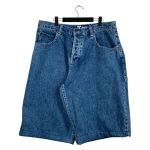 Vintage Varcity Denim Shorts 38